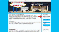 Desktop Screenshot of gokken247.com